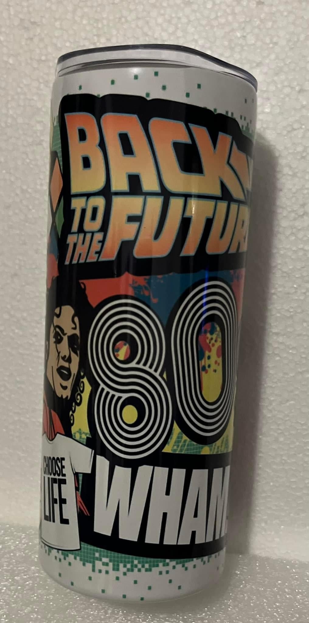 20oz skinny Straight 80’s style Tumbler