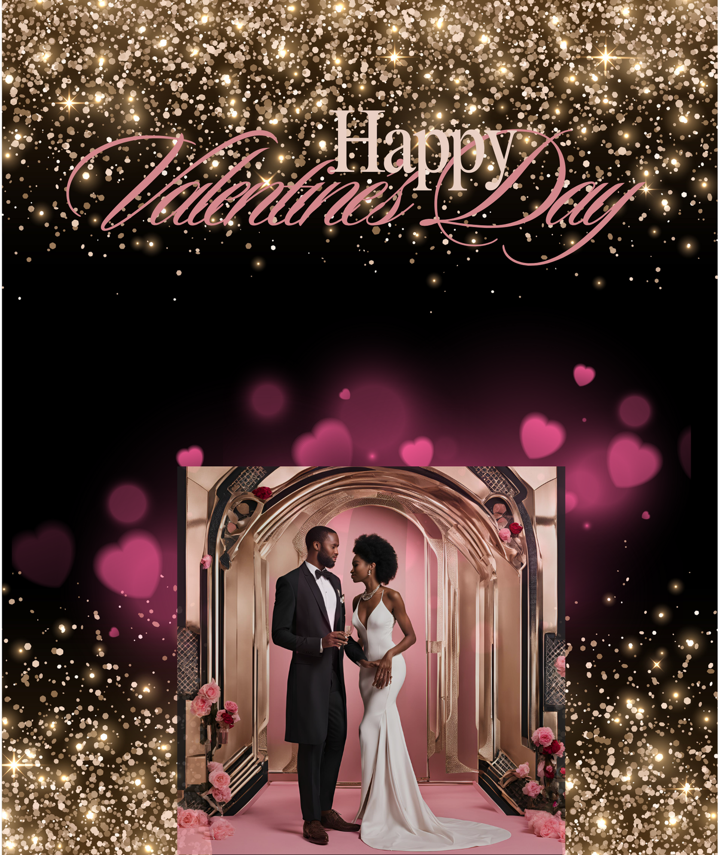 Jumbo Valentines with candies included