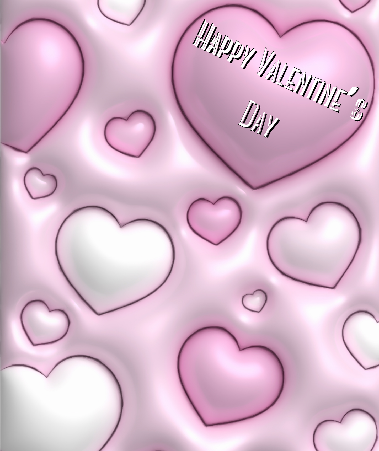 Jumbo Valentines with candies included