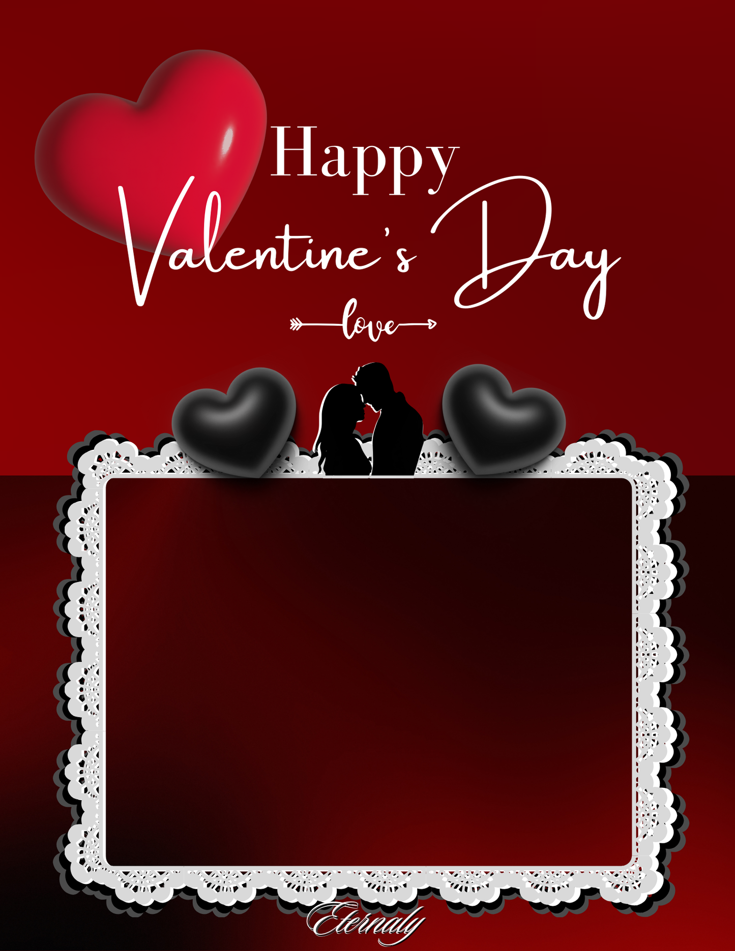 Jumbo Valentines with candies included