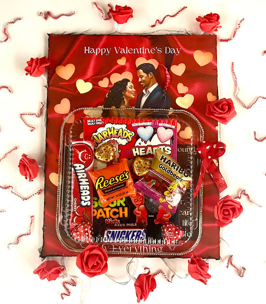 11x14 Jumbo Valentine’s Day card with Candy