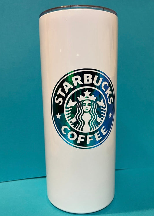 20oz Starbucks Logo with your name Tumbler