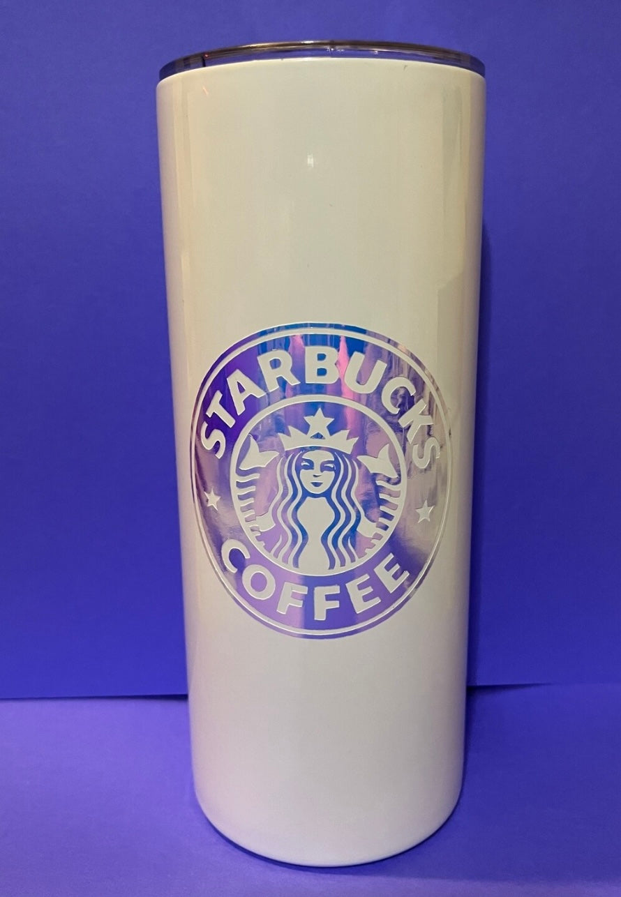 20oz Starbucks Logo with your name Tumbler