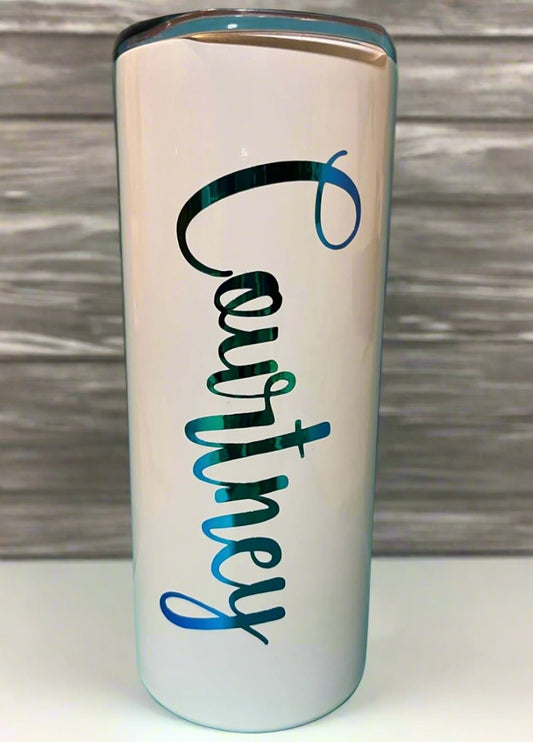 Luxury type with your name Tumbler